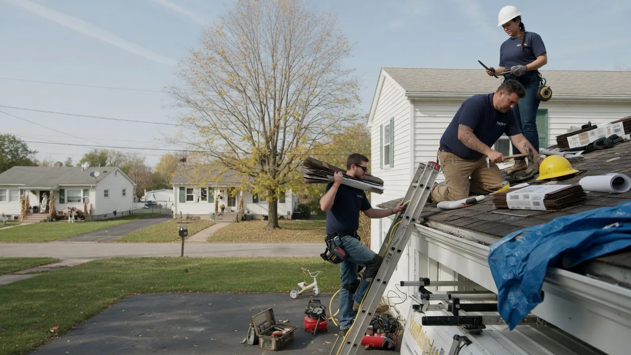 Local Roofing Contractors in Du Quoin, IL near me